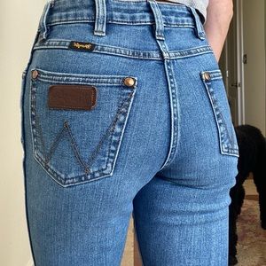 Womens Wrangler Retro High Rise Trouser Jean